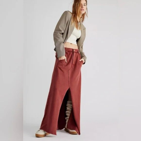 Free People Dresses & Skirts - Free People One Kona Maxi Skirt M